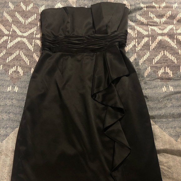 White House Black Market Silk Cocktail Dress - Picture 1 of 9